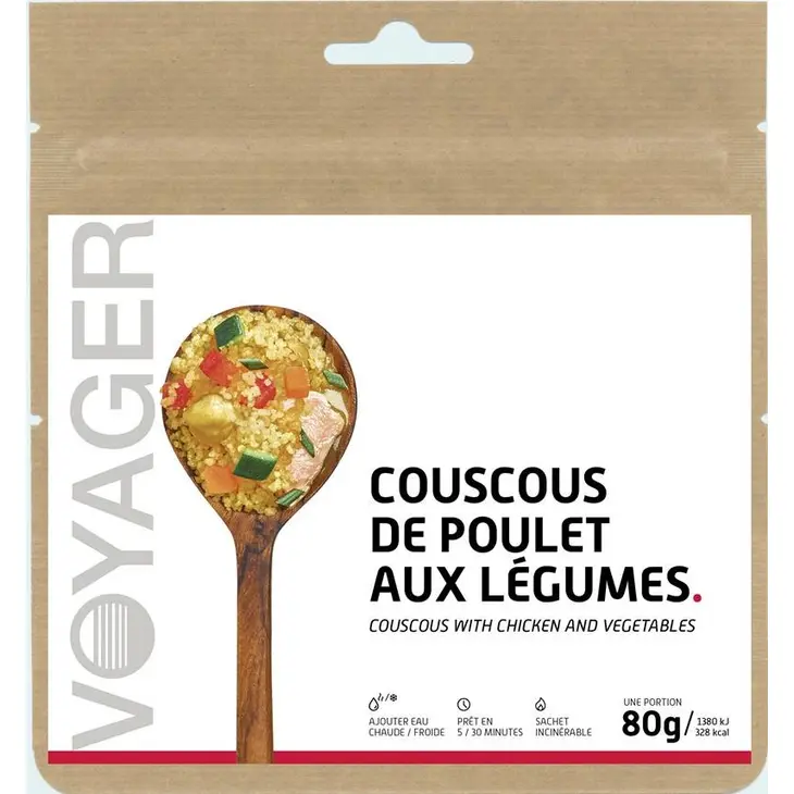 Kipcouscous 80 g gevriesdroogd – Voyager