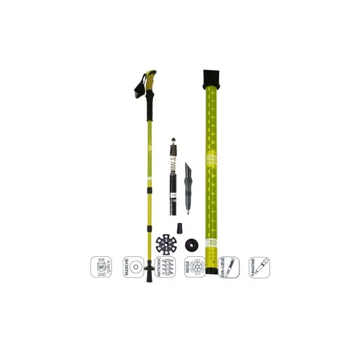 Bastão de caminhada Tramp 1.0 Infinite – Élémenterre – AMARELO