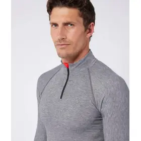 T-shirt tecnica con zip Comfort 4 Thermolactyl da uomo – Damart sport
