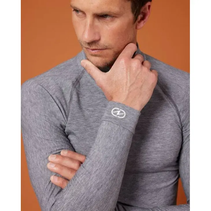 Technisch heren-T-shirt Comfort 4 Thermolactyl met rits – Damart Sport