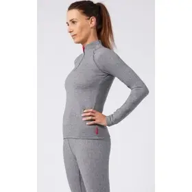 T-shirt technique femme comfort 4 Thermolactyl zippé – Damart sport