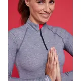 T-shirt technique femme comfort 4 Thermolactyl zippé – Damart sport