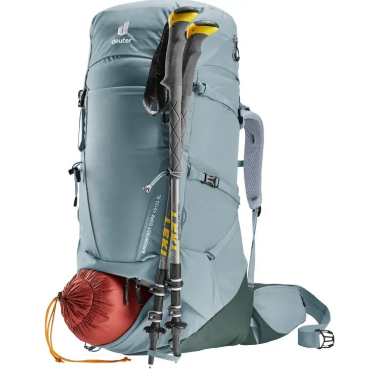 Mochila para mulher Aircontact core 45+10 SL – Deuter