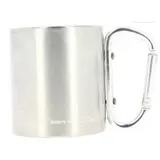 Caneca de aço com mosquetão Mahon 300 mL – Élémenterre
