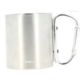 Caneca de aço com mosquetão Mahon 300 mL – Élémenterre