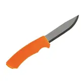 Coltello da sopravvivenza Bushcraft Arancione in acciaio inox