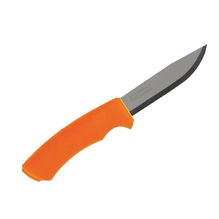 Faca Bushcraft Survival Orange em aço inoxidável – Morakniv