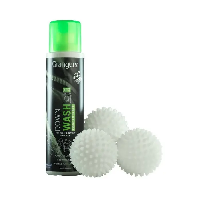 Detergente para penugem Kit Down wash kit + balls – Grangers
