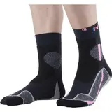 Chaussettes de randonnée Mid Expert – Monnet – ROSE