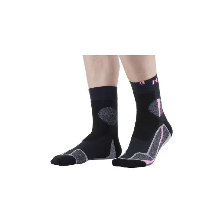 Chaussettes de randonnée Mid Expert – Monnet – ROSE