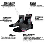 Chaussettes de randonnée Mid Expert – Monnet – ROSE