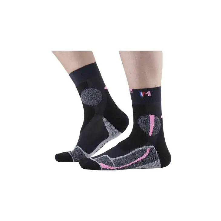 Chaussettes de randonnée Mid Expert – Monnet – ROSE