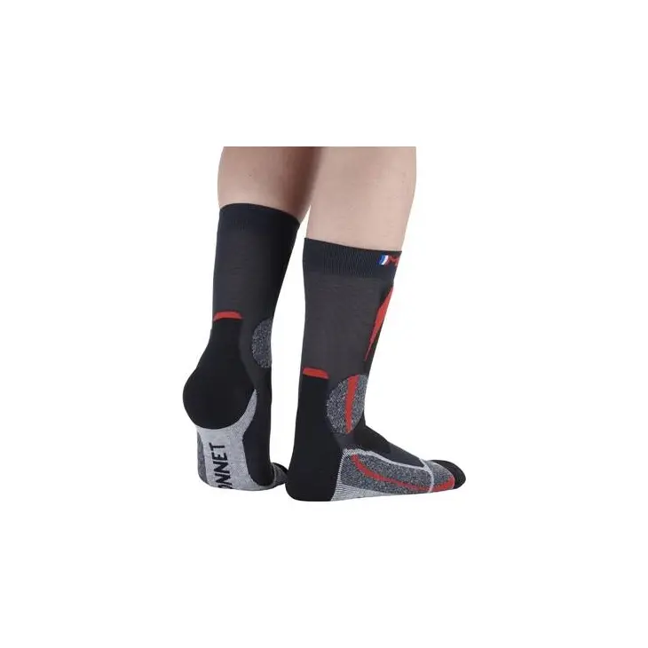 Meias de caminhada Trek Expert – Monnet – VERMELHO