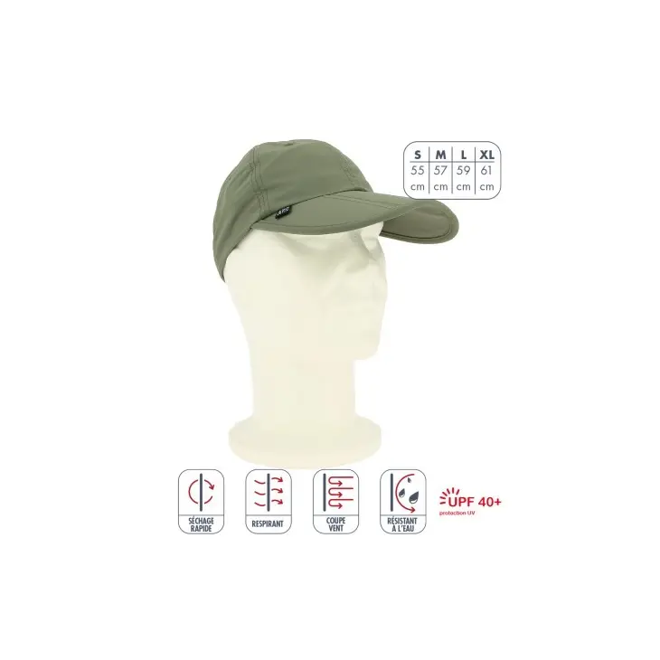 Cappello anti-UV Ibis – Elementerre – KAKI