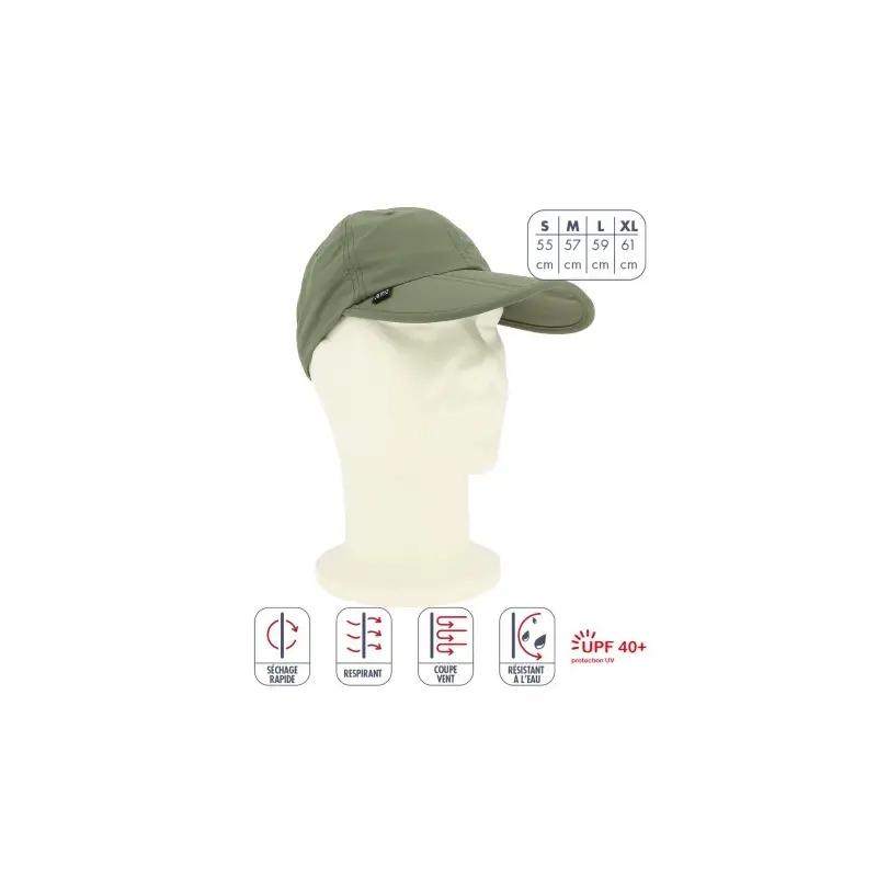 Cappello anti-UV Ibis – Elementerre – KAKI