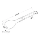 Colher-garfo Spork de titânio – Keith