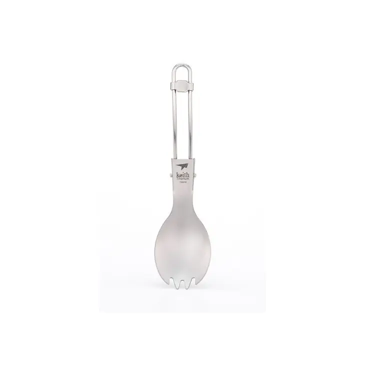 Colher-garfo Spork de titânio – Keith