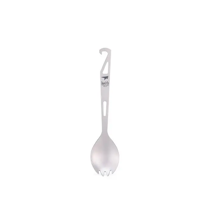 Spork de titânio com abre-cápsulas – Keith