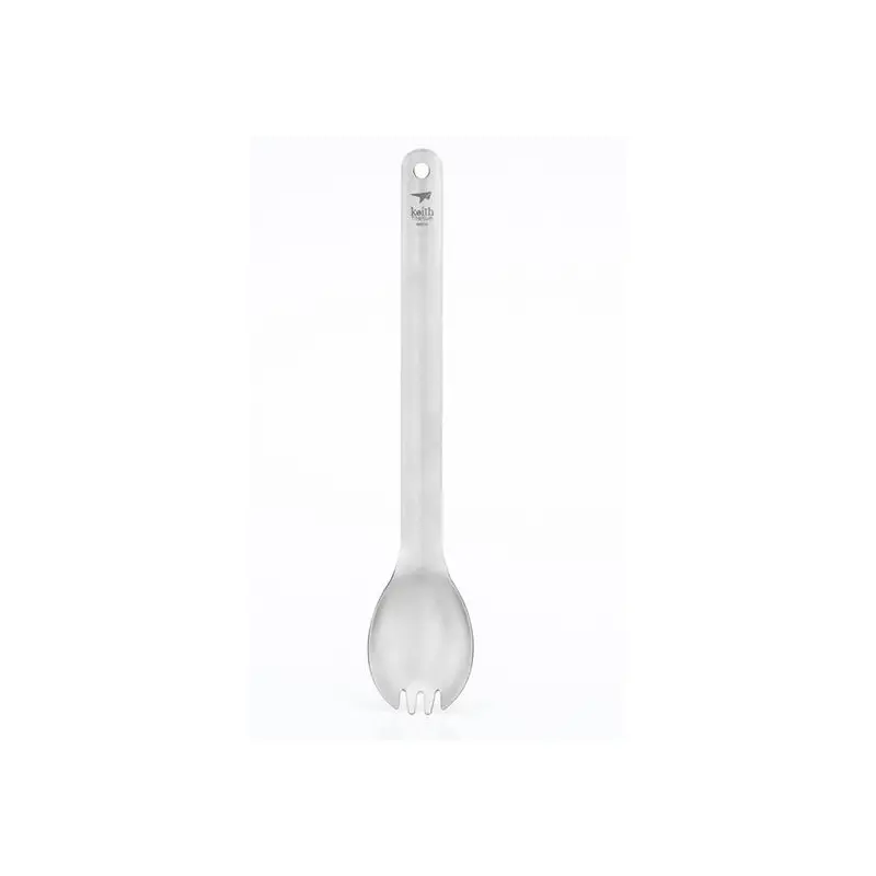 Spork comprida de titânio long spoon – Keith