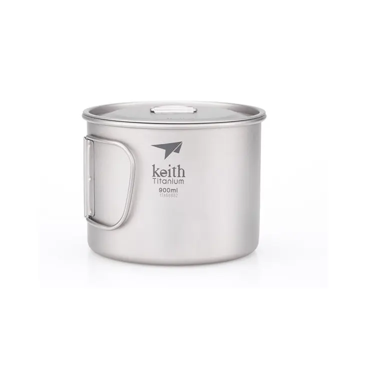 Conjunto de cozinha de titânio 900mL – Keith
