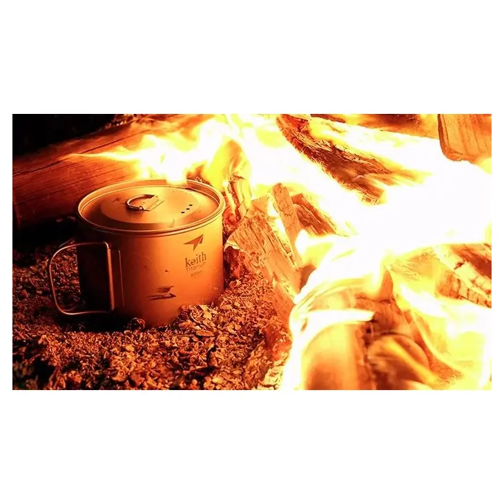 Conjunto de cozinha de titânio 900mL – Keith