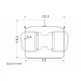 Conjunto de cozinha de titânio 900mL – Keith