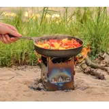 Titanium houtkachel – Keith