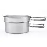 Juego de ollas de titanio 1,25L / 800mL – Keith