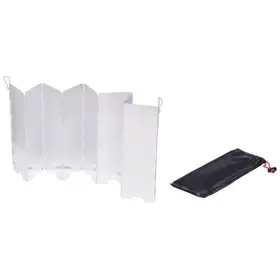 Aluminium windscherm met 8 panelen – Cao