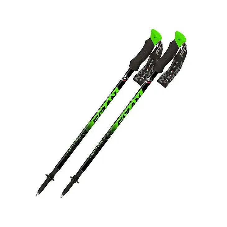 Bastoncini da trekking compatti – Fizan – VERDE