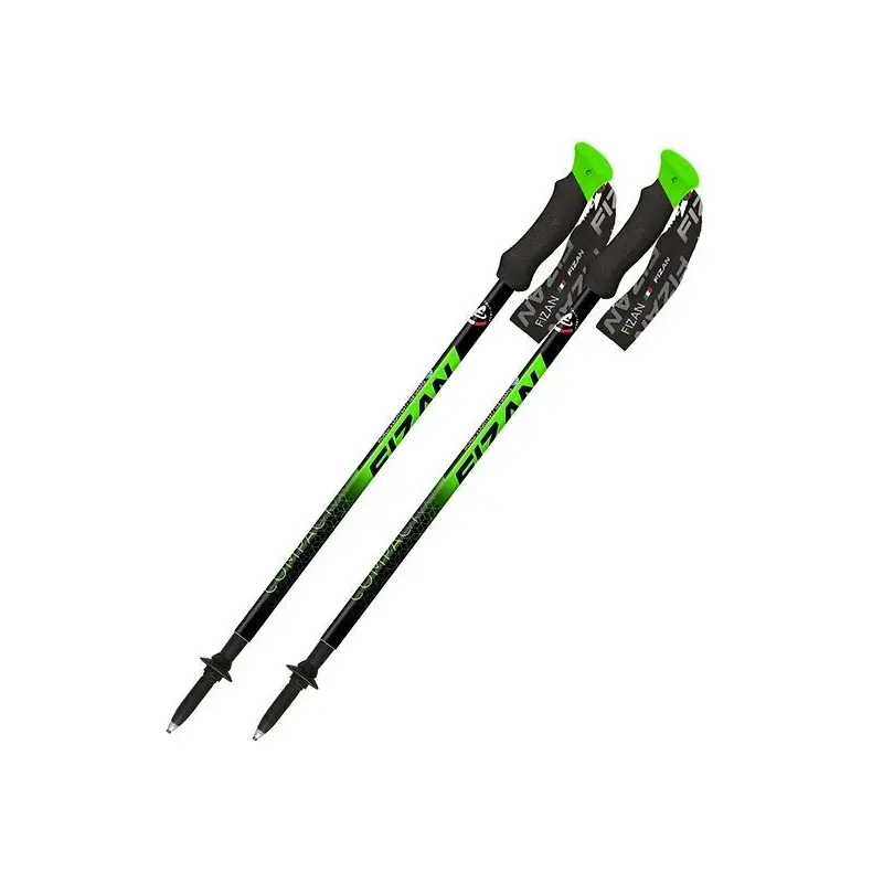 Bastoncini da trekking compatti – Fizan – VERDE