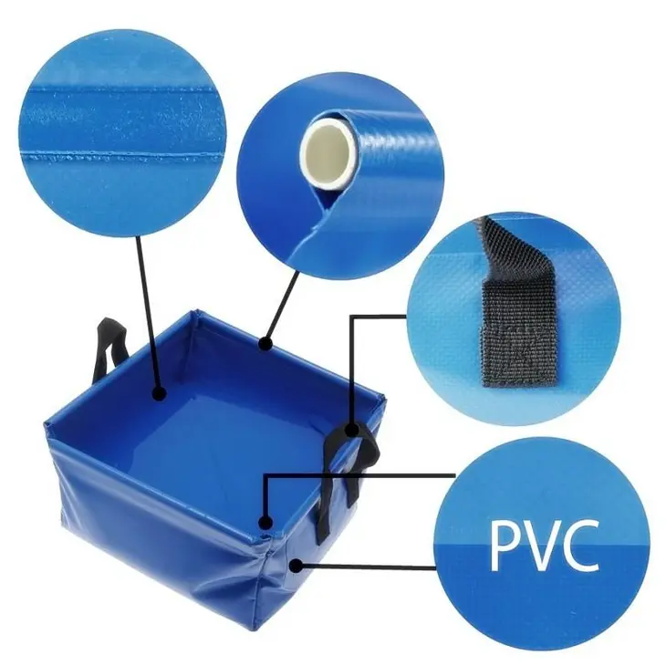 Cuvette carrée 12 L pliable – CAO
