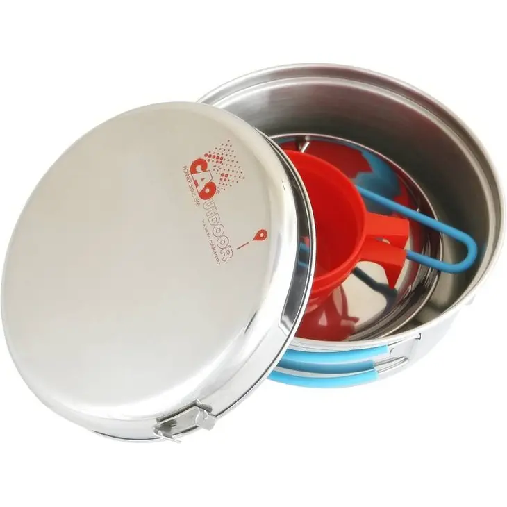 Conjunto de cozinha 2 pessoas Inox 1,5 L – CAO