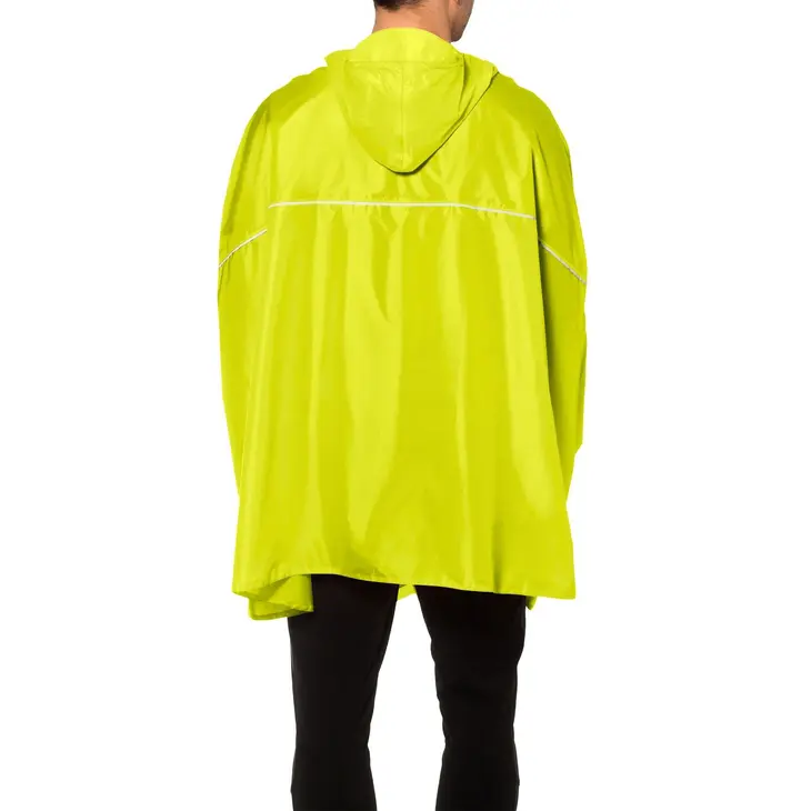 Capa de chuva para ciclismo Valdipino – Vaude – Amarelo