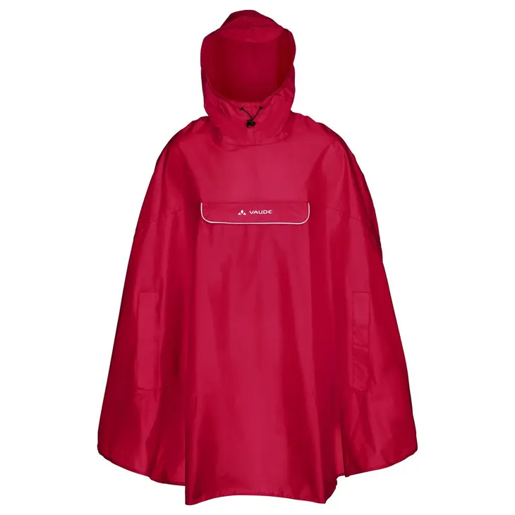Cape de pluie vélo Valdipino – Vaude – ROUGE