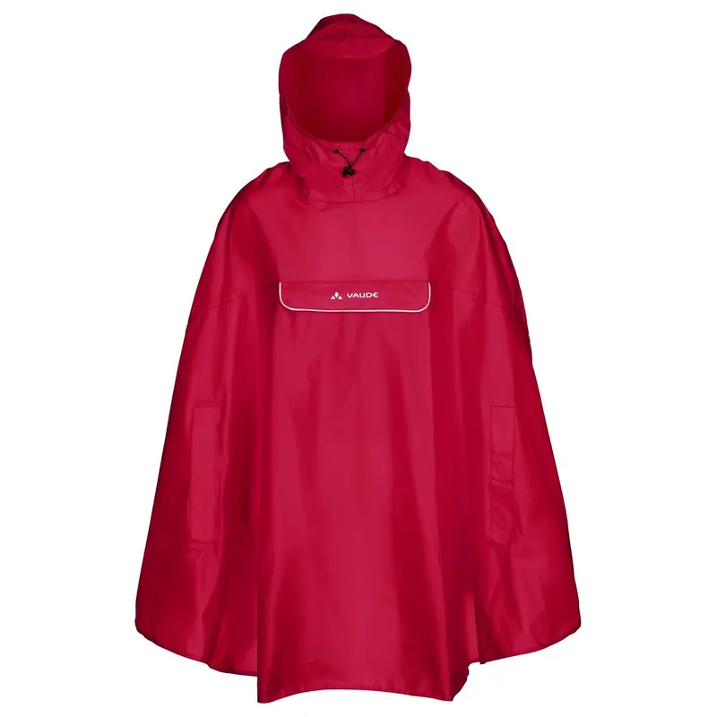 Cape de pluie vélo Valdipino  – Vaude – ROUGE