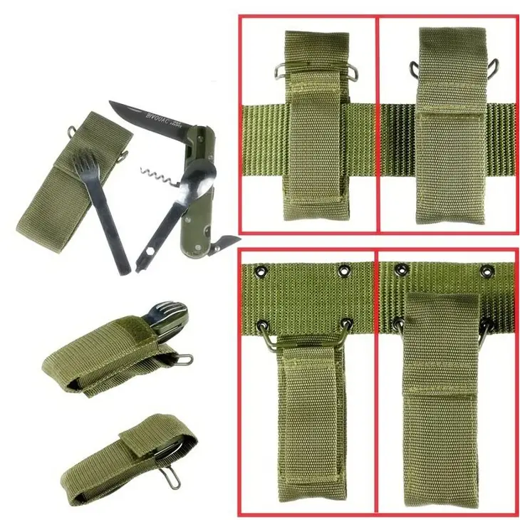 Canivete Bivouac inox com bolsa – CAO