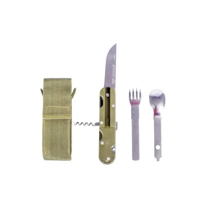 Canivete Bivouac inox com bolsa – CAO