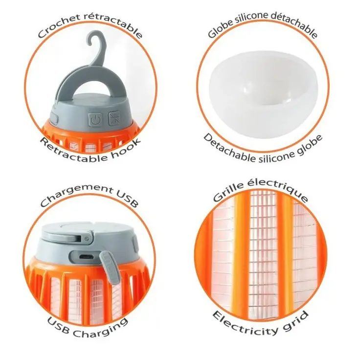 Linterna led impermeable antiinsectos – Cao