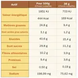 Barre énergétique BIO Choco Noisette – TA Energy