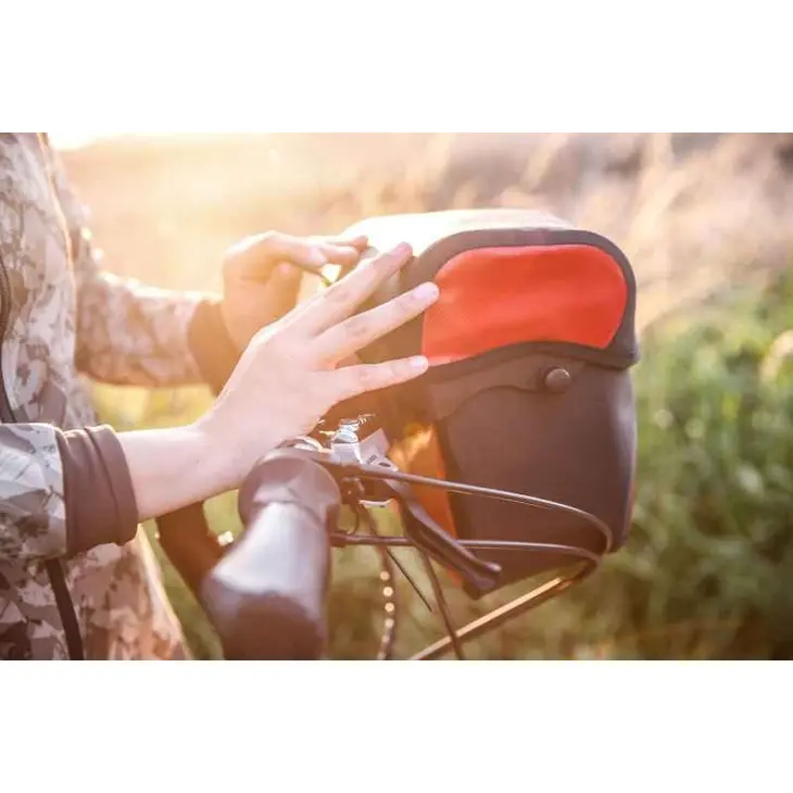Ultimate six classic 6,5L bolsa de manillar roja – Ortlieb