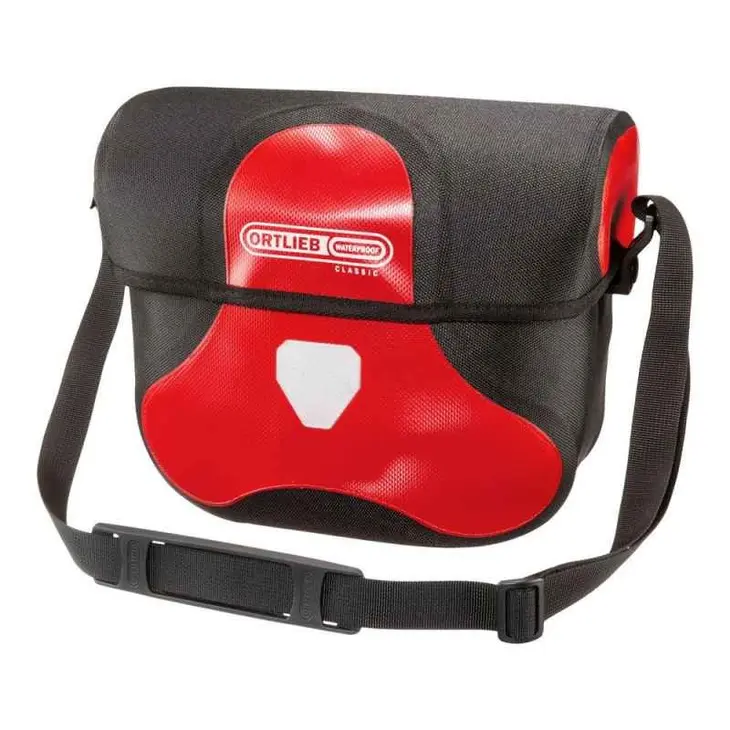 Ultimate six classic 7L rode stuurtas – Ortlieb