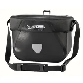 Ultimate six classic 6,5L zwarte stuurtas – Ortlieb