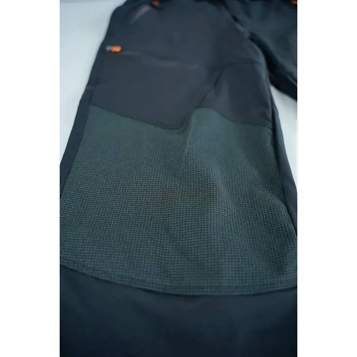 Herren-Wanderhose Kongo – Élémenterre – SCHWARZ