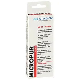 Micropur Forte Wasserreinigungstabletten 100 Tabletten