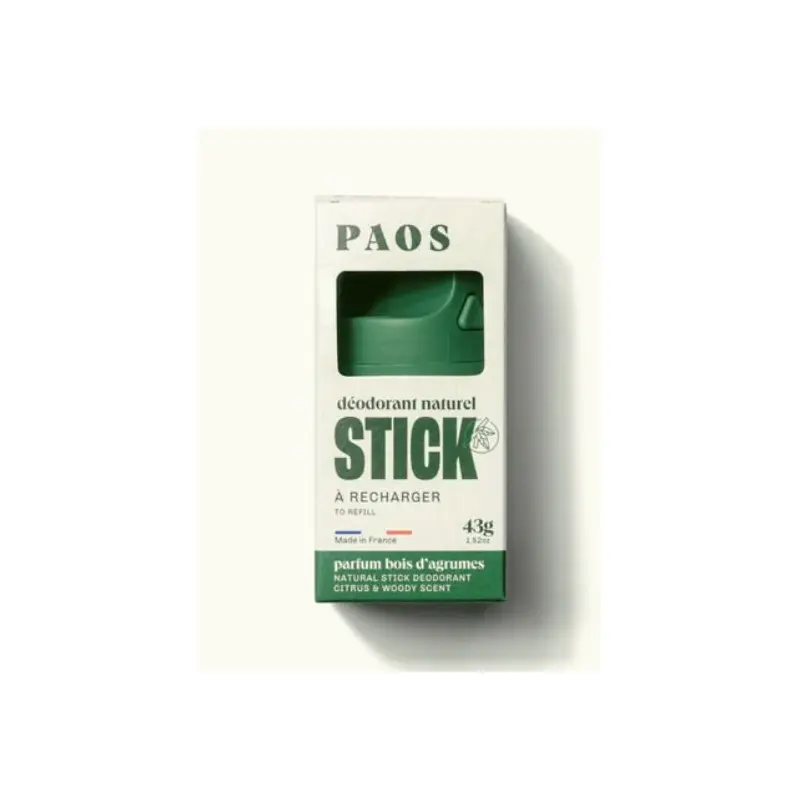 Desodorante sólido recargable natural cítrico – PAOS