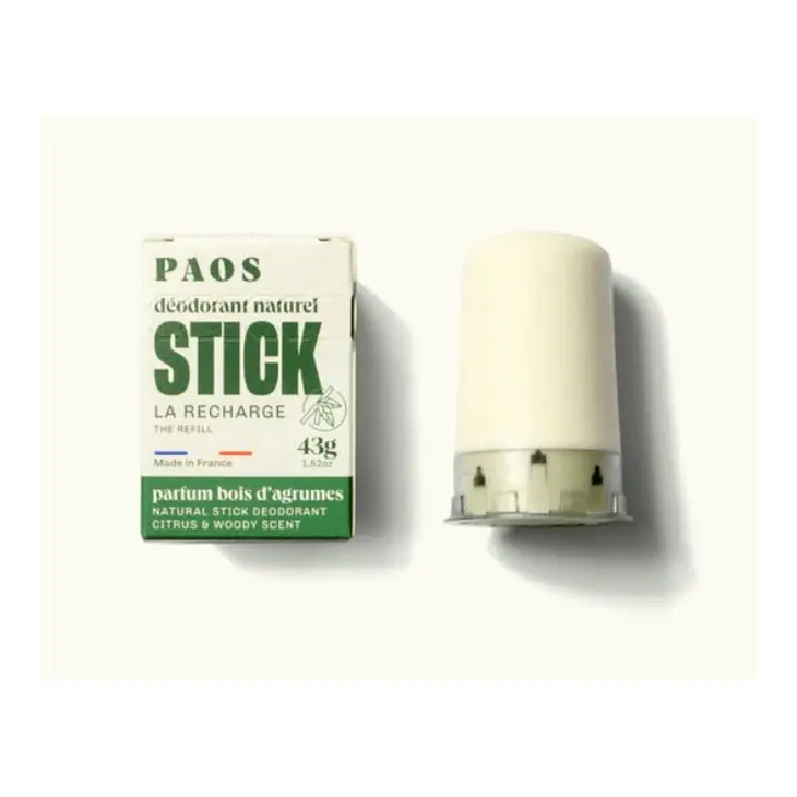 Recharge de déodorant solide Agrumes – PAOS