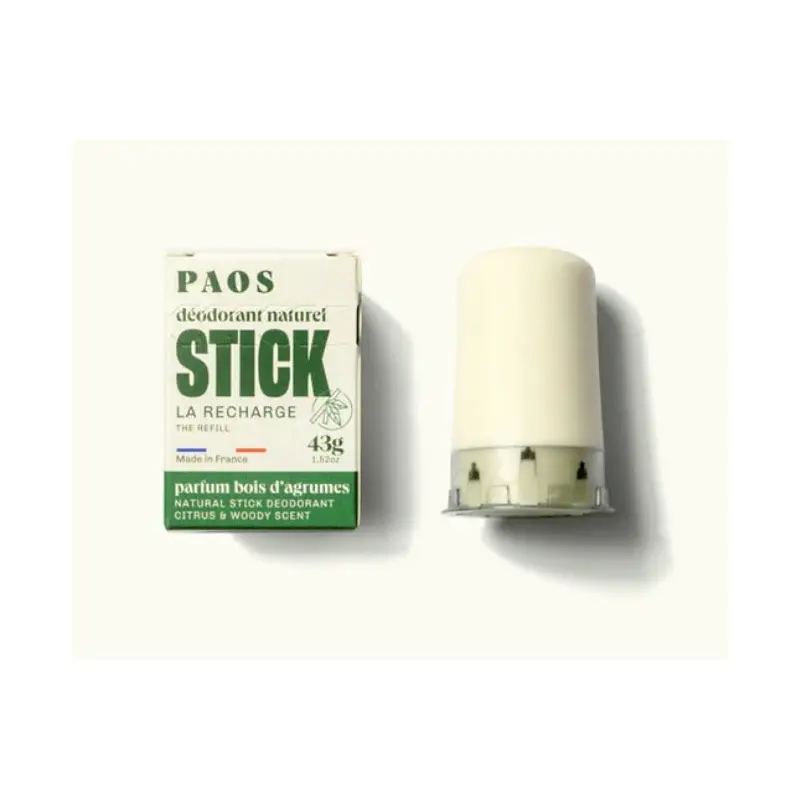 Recharge de déodorant solide Agrumes – PAOS