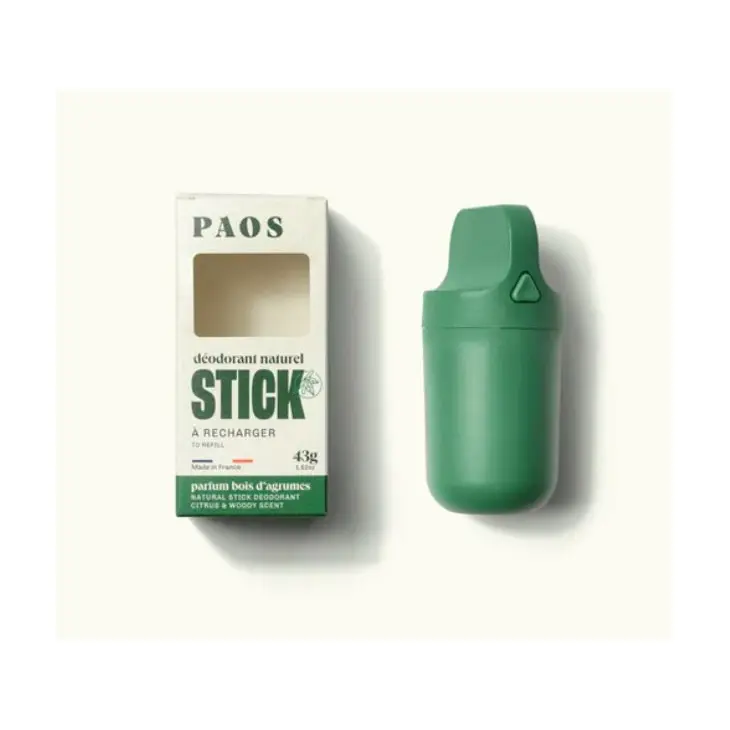 Desodorante sólido recargable natural cítrico – PAOS