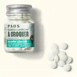Pasta de dientes masticable de menta helada ecológica – PAOS